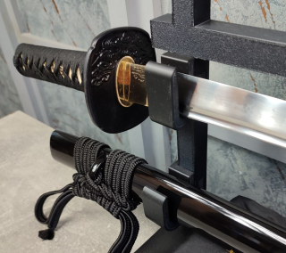 Kojiro Wather Dragon Wakizashi with bo hi